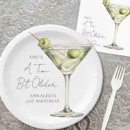 A Tini Bit Older Martini Birthday