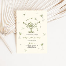 A Tini Bit Older Quirky Hand plockade Birthday