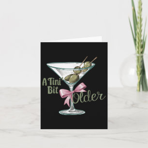 A Tini Bit Older Retro Vintage Stil Kort