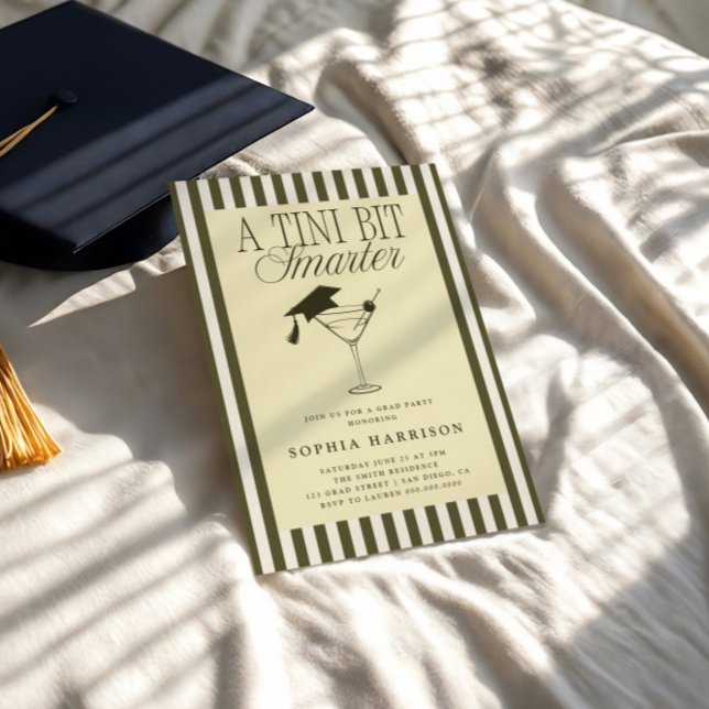 A Tini Bit Smarter Studenten Inbjudningar (Skapare uppladdad)