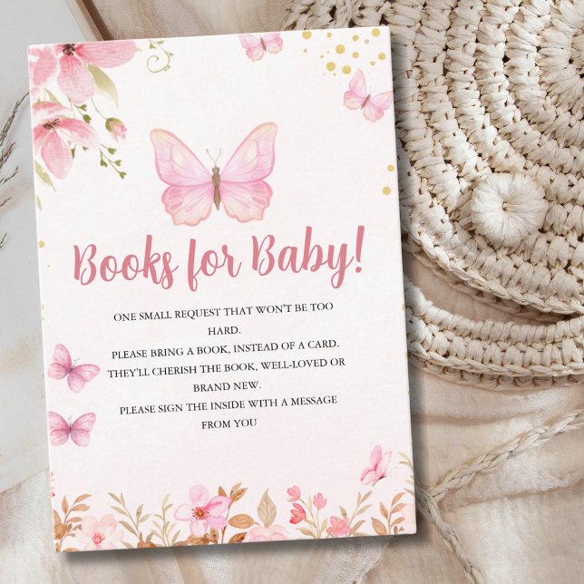 A Tiny Butterfly Arrives: Celebrating a Baby Girl Tilläggskort (Skapare uppladdad)