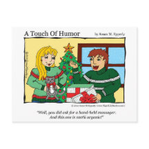 "A Touch of Humor"-intyg för massage av Kattunge G