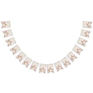 A Touch of Rosa Dekorativ kudde Vimplar