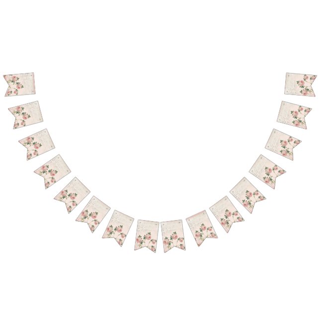 A Touch of Rosa Dekorativ kudde Vimplar (Alla)