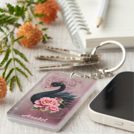 A touch of rose and swan's glow