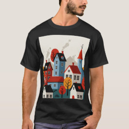 A town in nature t shirt