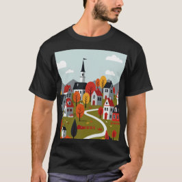 A town in nature t shirt