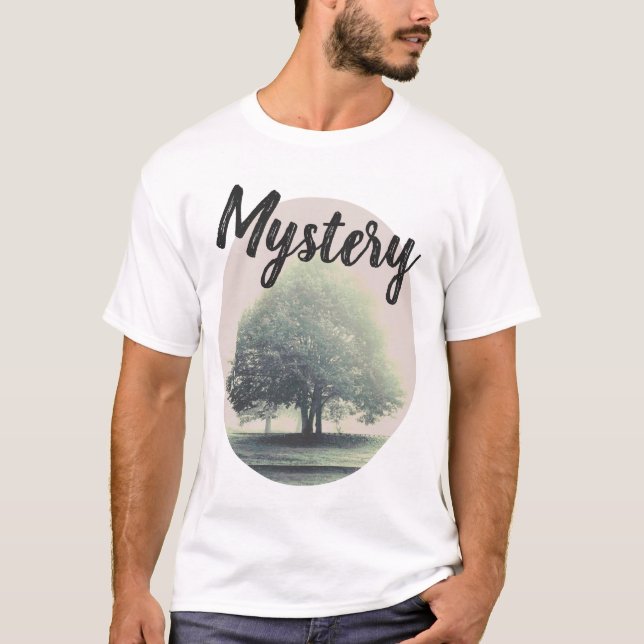 A Träd i Fog Forest Mystoppe T Shirt (Framsida)