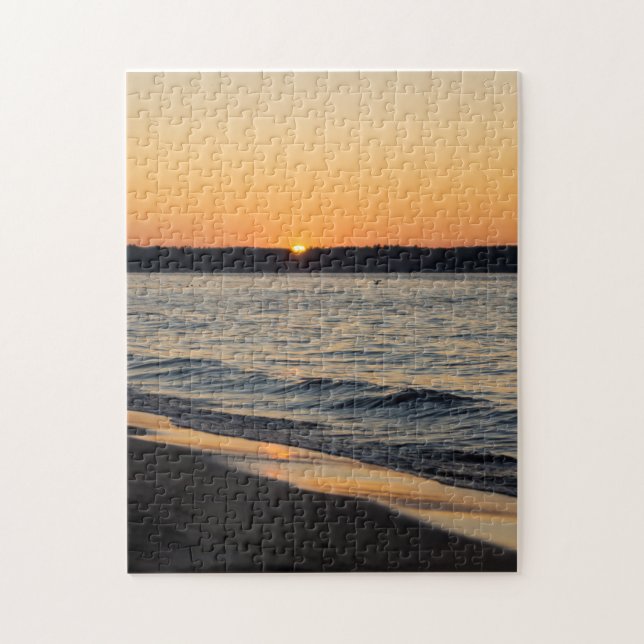 A Traverse Sunset Pussel (Vertikal)