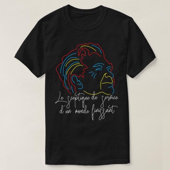 A tribute to Cioran T Shirt (Design framsida)