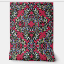 A Tribute to Italian Renaissance on Crimson Red 