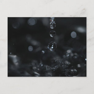A trio de gouttes d'eau vykort