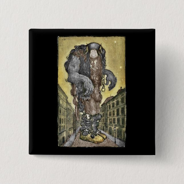 A Troll i staden Knapp (Framsida)