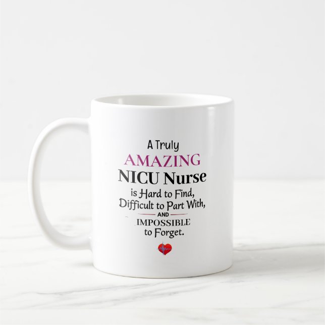 A Truly Amazing NICU Nurse  Kaffemugg (Vänster)