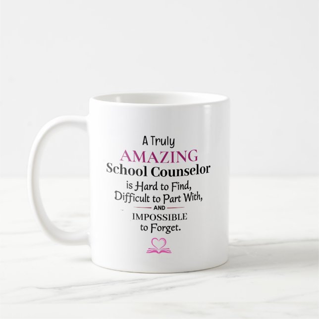 A Truly Amazing School Counselor Kaffemugg (Vänster)