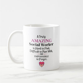 A Truly Amazing Social Worker Kaffemugg