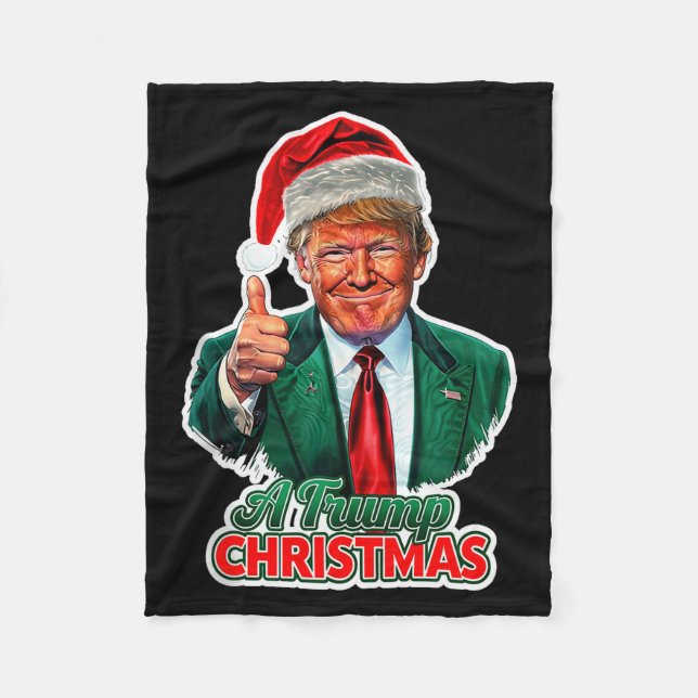 A Trump Christmas Tank Top  Fleecefilt (Framsidan)