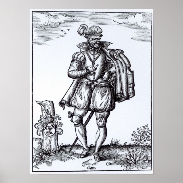 A Tudor gentleman Poster (Framsidan)