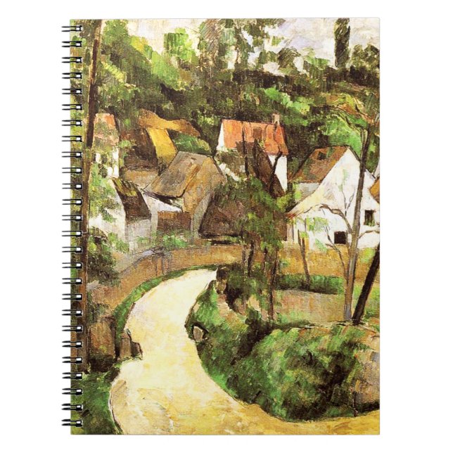 A Turn in Road Paul Cezanne Anteckningsbok (Framsidan)