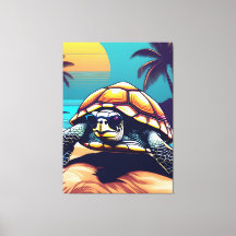 A Turtle Wearing Sunglasses