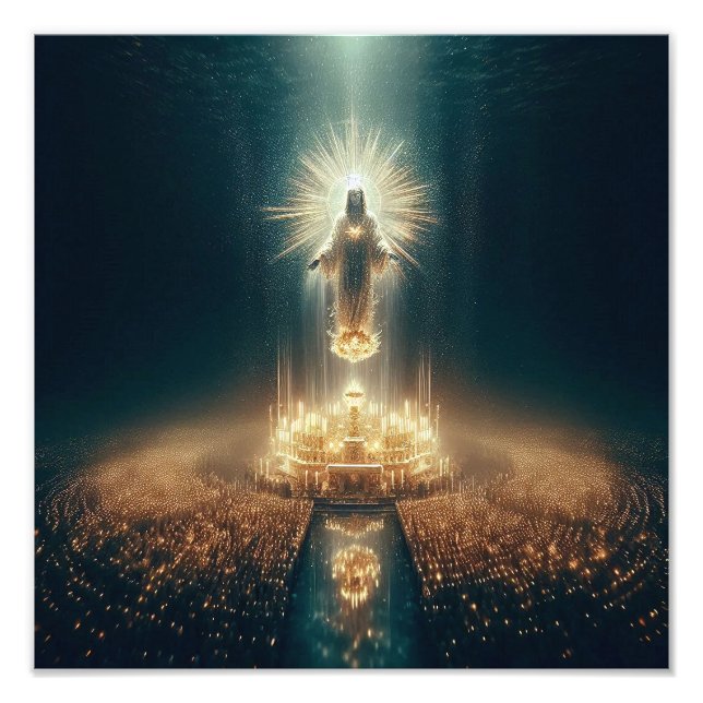 A Tusand Prayers Fototryck (Framsidan)