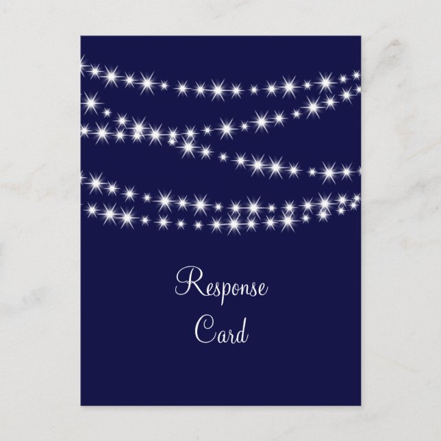 A Twinkle Ljus vycard OSA (flottan) Inbjudan Vykort (Framsida)