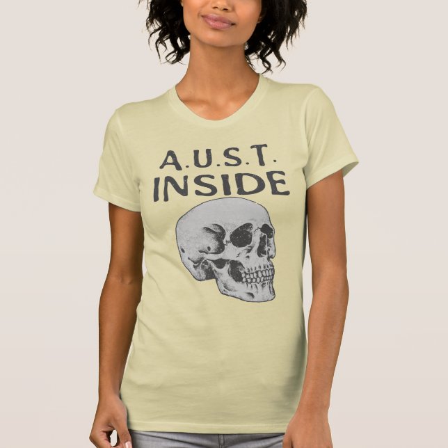 A.U.S.T. Inside V T Shirt (Framsida)