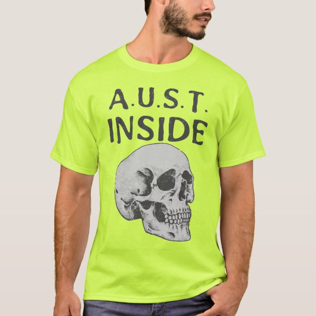 A.U.S.T. Inside V T Shirt (Framsida)