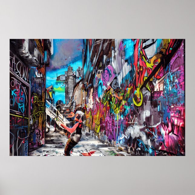 A Unique Street Art Collection: Graffiti, Anarchi Poster (Framsidan)