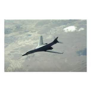 A US Luft Force B-1B Lancer på en stridspatrull Fototryck