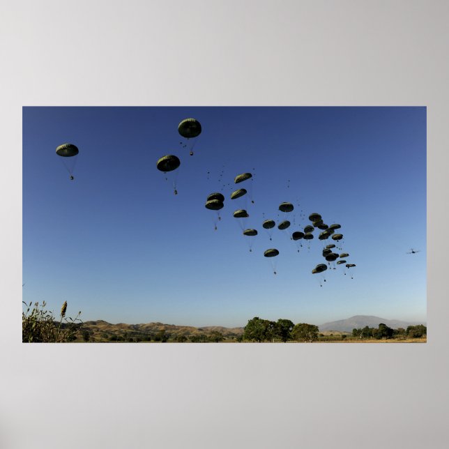 A US Luft Force C-17 Globemaster III 2 Poster (Framsidan)