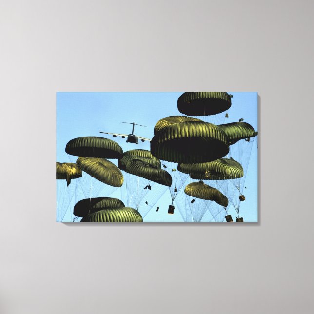 A US Luft Force C-17 Globemaster III Canvastryck (Framsida)