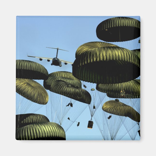 A US Luft Force C-17 Globemaster III Magnet (Framsidan)