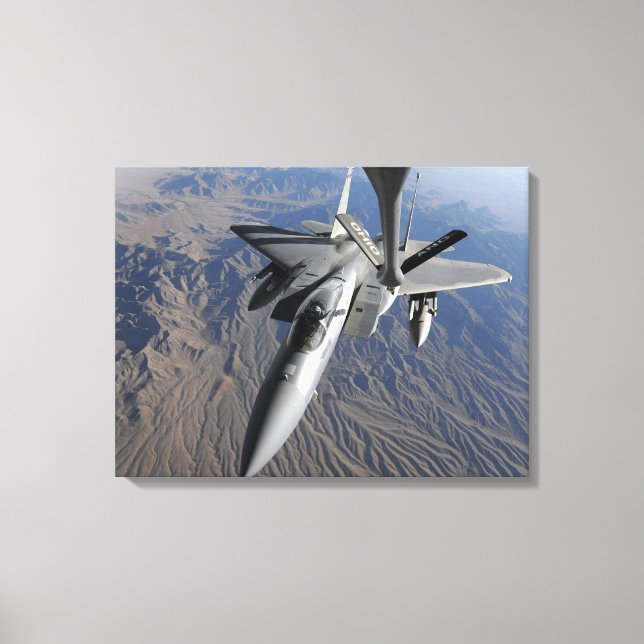 A US Luft Force F-15 Eagle Canvastryck (Framsida)