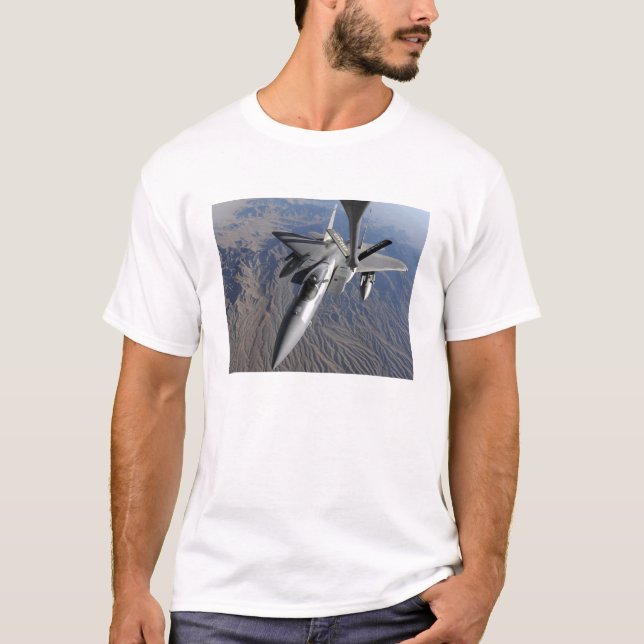 A US Luft Force F-15 Eagle T Shirt (Framsida)