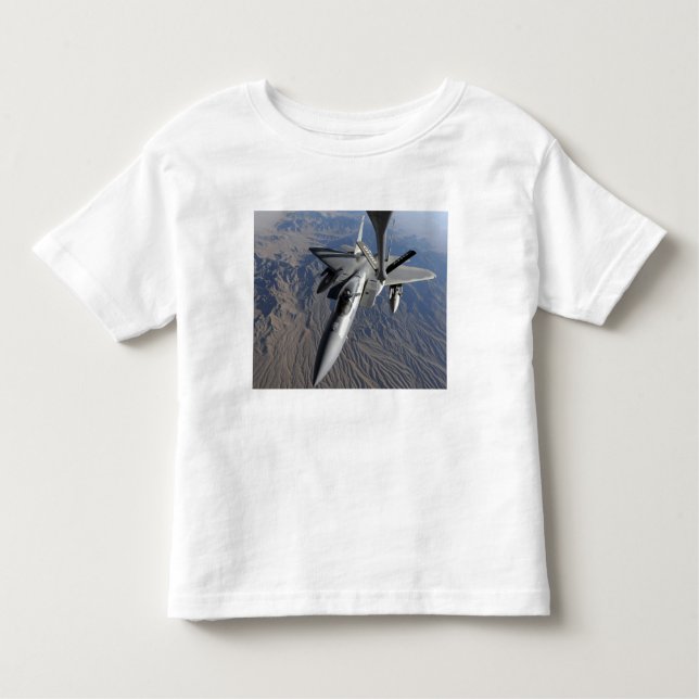 A US Luft Force F-15 Eagle Tee Shirt (Framsida)