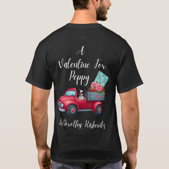 A Valentine for Peppy Unisex Tee-Shirt T Shirt (Baksida)