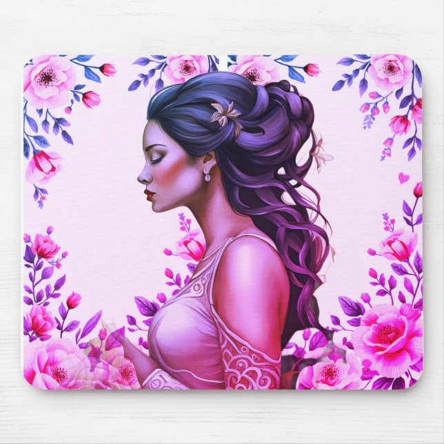 A Valentine's Day Gift Desktop Computer Mousepad Musmatta (Framsidan)