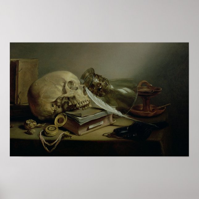 A Vanitas still Life Poster (Framsidan)