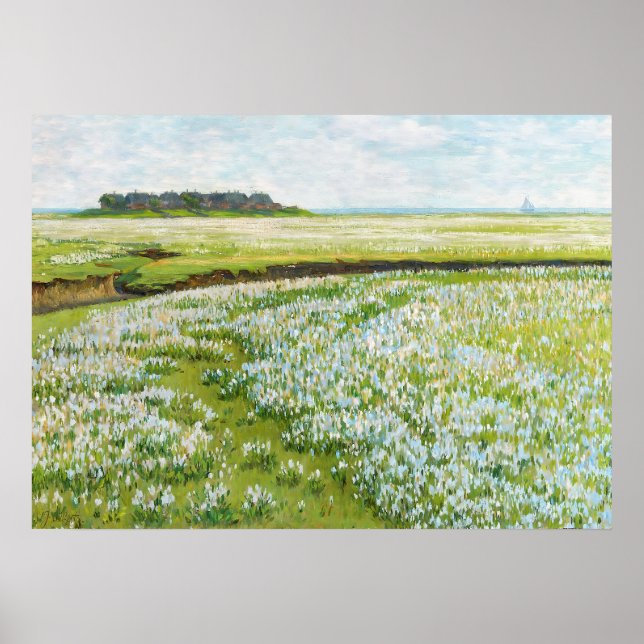 A Vast Summer Landscape - Jacob Alberts Poster (Framsidan)