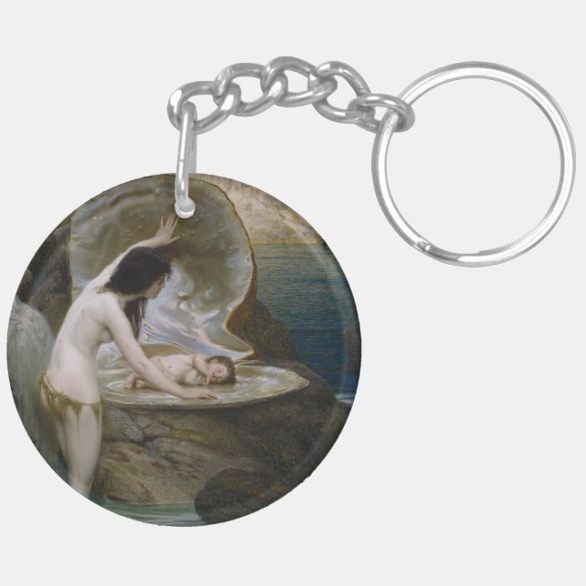 A Vatten Baby som påträffats i Seashell av Bikini  (Höger Baksida)