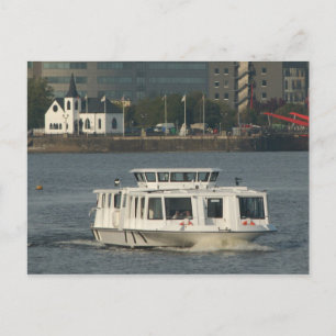 A Vatten Buss i Cardiff Bay Vykort