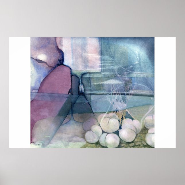 A VATTEN FÄRG POSTER (Framsidan)