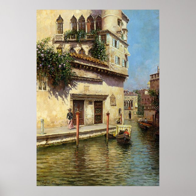 A Venetian Backwater Poster (Framsidan)