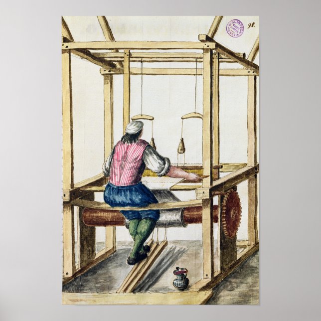 A Venetian Weaver Poster (Framsidan)