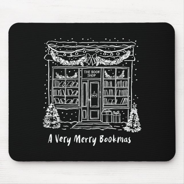 A Very Merry Bookmas Cozy Christmas Bookstore Holi Musmatta (Framsidan)