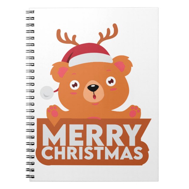 A Very Merry Christmas Anteckningsbok (Framsidan)