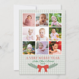 A very Merry Year, Christmas Photo Card Julkort
