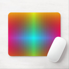 A vibrant mouse pad with a gradient of orange musmatta