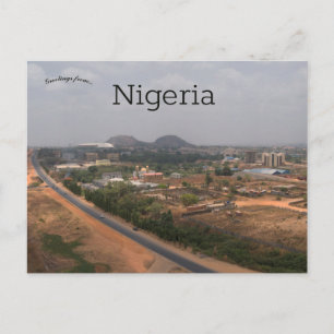 A View Abuja Nigeria Vykort